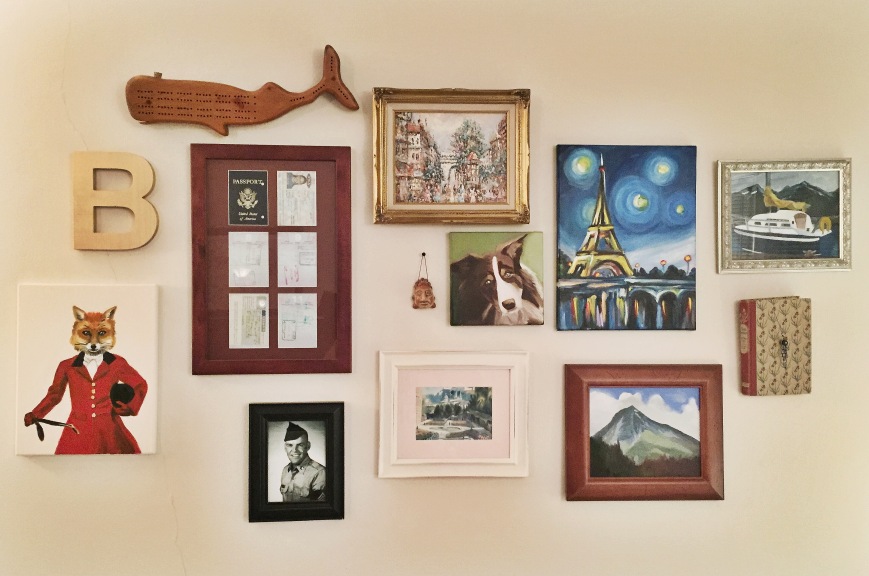 My humble gallery wall.